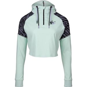 Gorilla Wear Zion Cropped Hoodie - Groen