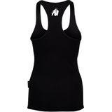 Gorilla Wear - Verona Tank Top - Zwart - Katoen/Elastaan - Slim Fit
