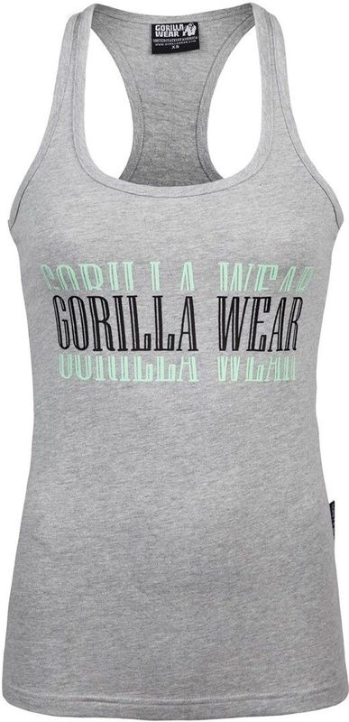 Gorilla Wear - Verona - Tanktop - Zwart - Katoen/Elastaan