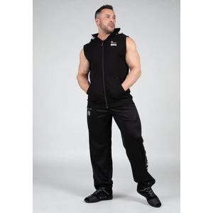 Gorilla Wear - Milwaukee - Hoodie - Zwart - Mix van Hoogwaardige Stoffen