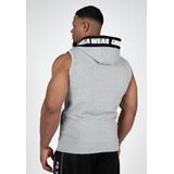 Gorilla Wear Milwaukee Zipped Hoodie - Grijs Gemeleerd