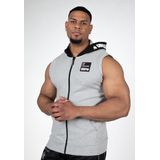 Gorilla Wear Milwaukee Zipped Hoodie - Grijs Gemeleerd