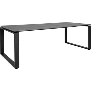 Artichok Anco tuintafel grijs - 210 x 100 cm - buiten tafel - terras - polywood - aluminium