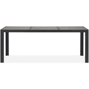 Lisomme Ivar tuintafel zwart - 195 x 90 cm