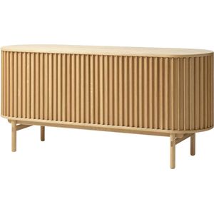 Olivine - Kjeld - Dressoir - Naturel - Hout - Eiken - Schuifdeuren - Scandinavisch