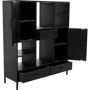 Kick wandkast Hugo-120 - Zwart