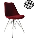 Kick kuipstoel Velvet - Rood