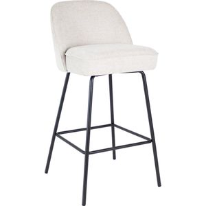 Kick - Lucy - Barkruk - Champagne - Polyester - Metaal