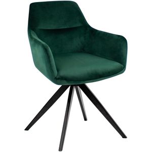 Kick Collection - Tom - Kuipstoel - Donkergroen - Velvet