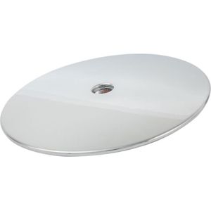 Afdekplaat - Chroom - Ø 115mm - ABS voor Douchebak Sifon