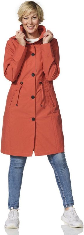 Happy Rainy Days - Porto - Regenjas - Rood - Gecoat Nylon