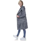 Happy Rainy Days - Geneve - Regenjas - Blauw/Wit - 100% Nylon