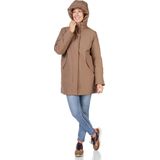 Happy Rainy Days - Chicago Padded - Regenjas - Taupe - 100% Polyester