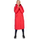 Happy Rainy Days - Vancouver Padded - Regenjas - Rood - 100% Nylon, Ademend, Winddicht, Waterdicht