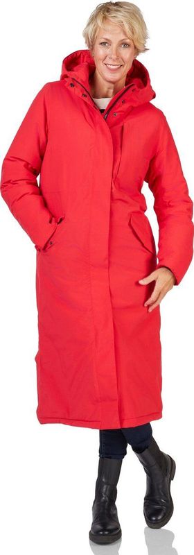 Happy Rainy Days - Vancouver Padded - Regenjas - Rood - 100% Nylon, Ademend, Winddicht, Waterdicht