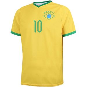 Brazilie - Voetbalkleding - Groen - Polyester - Ademend