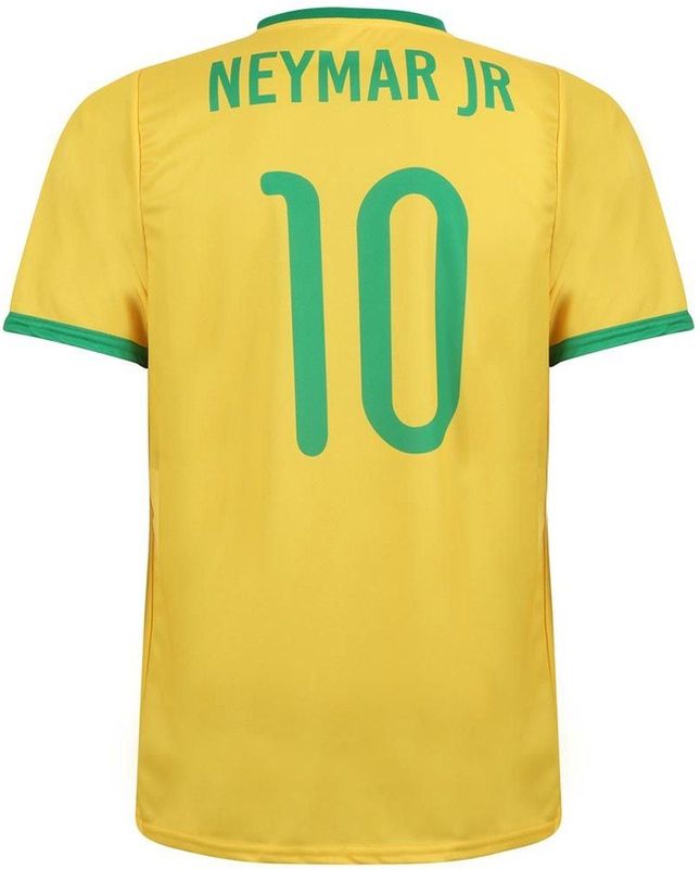 Brazilie - Neymar - Voetbalshirt - Kinderen - Sportshirts - Unisex