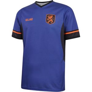 Nederlands Elftal - Voetbalshirt Uit - Blauw - Voetbalshirts Kinderen en Volwassenen