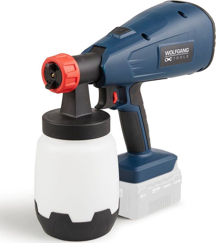 Wolfgang - Accu Verfspuit - Draadloos - 20V