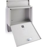 Lifa Garden - Brievenbus - Grijs - Gecoat Metaal - 30x34x9 cm