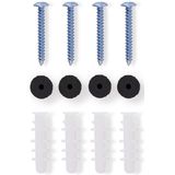 Lifa Garden - Brievenbus - Grijs - Gecoat Metaal - 30x34x9 cm