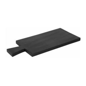 vtwonen Dienblad - met Handvat - Zwart - 37x16x1,5 cm
