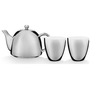 vtwonen Theeset - set van 3 - Klein - Zilver