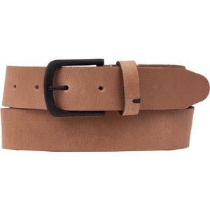 Presly & Sun Heren - Leren Riem - 85 cm - Ecru/Beige - 40483