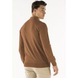 Blue Seven Dames Shirt Lange Mouw - Leopard/Camel/Zwart - Maat 42