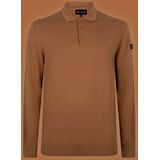 Blue Seven Dames Shirt Lange Mouw - Leopard/Camel/Zwart - Maat 42