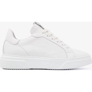 VIA VAI VIA VAI - Juno Uni witte sneakers Wit Leer Lage sneakers Dames