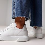 Via Vai 58042 Sneakers - Wit - Leer