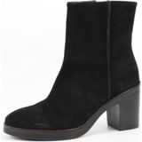 Via Vai - 59066-02 - Enkellaarzen - Zwart - Leer