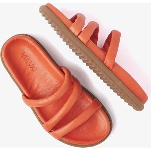 Via Vai, Slippers Oranje, Dames, Maat:40 EU