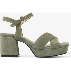 VIA VAI Cassia Six Sandalen - Met Hak - Groen