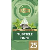 Lipton - Exclusive Selection - Thee - Munt - 25 Piramidezakjes van 2g