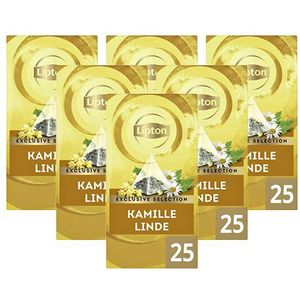 Thee lipton exclusive kamille linde 25x2gr | 6 stuks