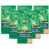 Thee lipton exclusive subtiele munt 25x2gr | 6 stuks