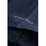 Silvercreek - O-neck T-shirt - Zwart - Katoen