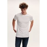 Silvercreek - O-neck T-shirt - Zwart - Katoen