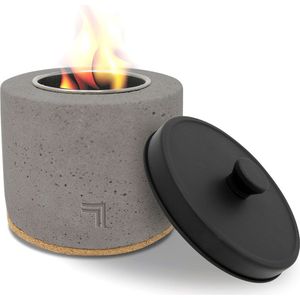 Tabletop Fire Pit - Bio Ethanol Tafelhaard - Ø10cm - Ronde Mini Sfeerhaard