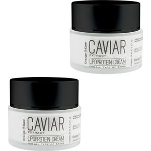 Orange Care - Caviar Gezichtscrème – 2x 50 ml