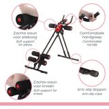 5mins Shaper Ab Buikspier Trainer Incl Weerstandsbanden set - Buikspiertrainer - Buikspierbank verstelbaar - Fitnessapparaat - Buik Core trainer - 5 Minute Hometrainer voor thuis voor Full Body Workout