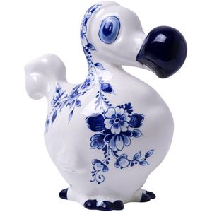 Pepijn van den Nieuwendijk - De Blauwe Dodo - Beeldje - Keramiek - Delfts Blauw