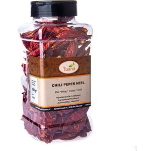 Tuana Kruiden - Chili Peper Heel - Strooibus 120 Gram - Kruiden Zonder Zout - GP0048