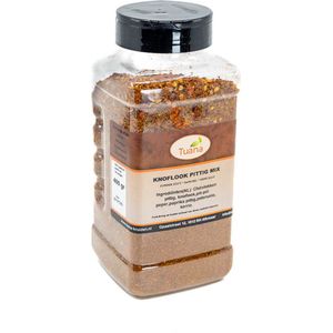 Tuana Kruiden - Knoflook Mix Heet - Strooibus 400 Gram - Kruiden Zonder Zout - GP0141