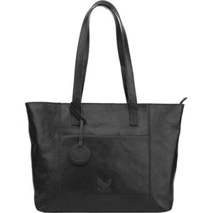Rise of Rosa Laptoptas / Werktas - Dames - 14 inch - Leer - Brenton - Zwart