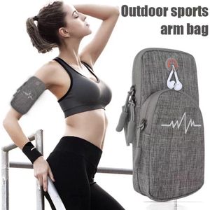 Luxe universele smartphone hardlooparmband / Sport Armband tas / Sportband / Sporttasje om Arm - Hardlooptasje Met Smartphone Houder / Geschikt voor alle telefoons - 100% Spatwaterdicht en zweetbestendig