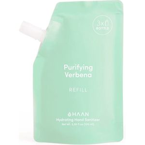HAAN Hydrating Hand Sanitizer - Handspray Refill - Handspray Navulling - Handzeep - Handspray - Purifying Verbena - 100ml