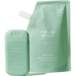 HAAN - Handzeep - Purifying Verbena - Set van 2 - 30ml & Refill Pack 100ml